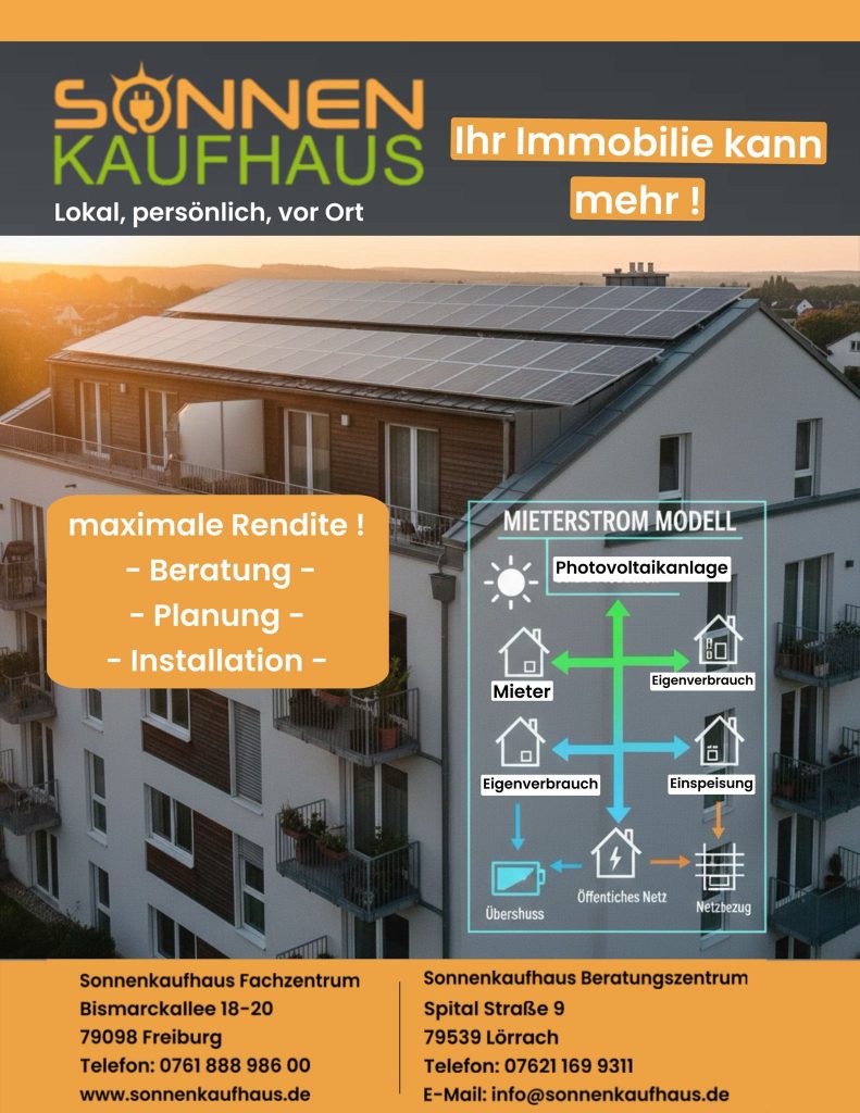 Mieterstrom für Ihre Immobilie